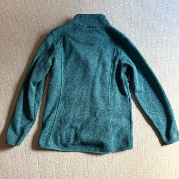 Women's L.L.Bean Sweater Fleece Full-Zip Jacket - Picture 3 of 4